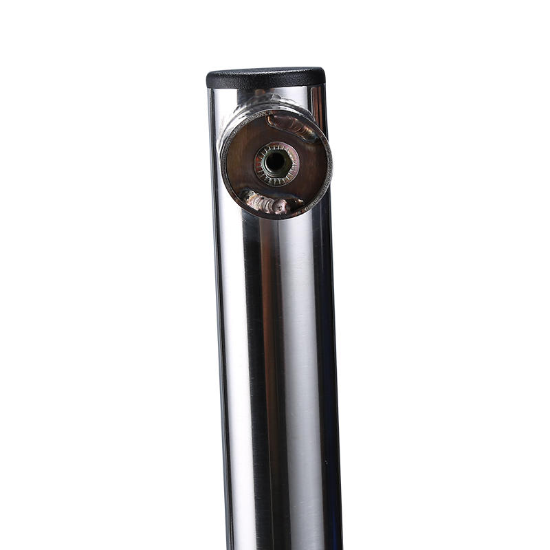 Maniglia per porta in vetro lucidato in acciaio inossidabile Maniglia per porta singola corta per frigorifero 445mm XY-110