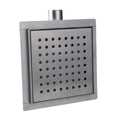 Scarico per doccia lineare per bagno in acciaio inox Scarico per trincea quadrato orizzontale/verticale XY-101